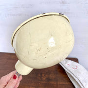 vintage-50s clamp table lamp with flexible gooseneck-Sweet Antik