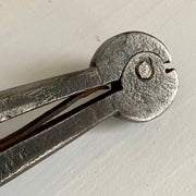 Antique hand vise, forged screw clamp tool, 1900s-vintage tools-SweetAntik