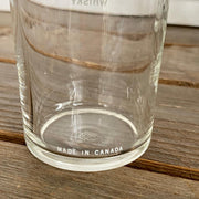 Vintage whiskey tumbler glass 60s Old Crow, Canadian Club Whisky, Old Grand Dad Bourbon, set of 4-Sweet Antik