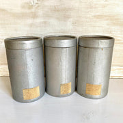 vintage Antique apothecary storage jar for herbs cardboard set of 3 - Sweet Antik