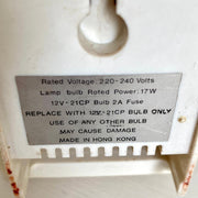 70er Teleskoplampe Tischlampe klappbare Lampe Fagerhult Stella Hongkong