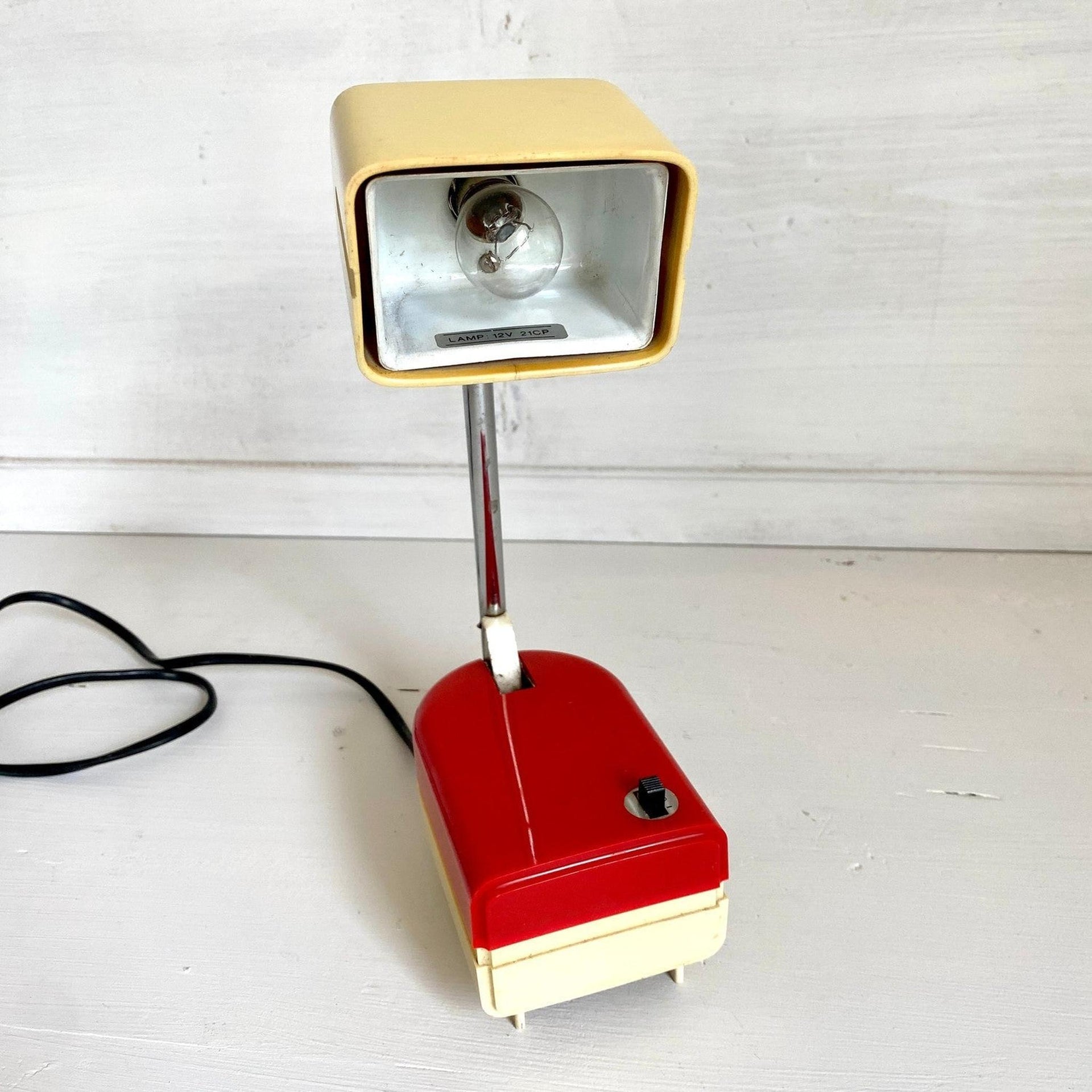 70er Teleskoplampe Tischlampe klappbare Lampe Fagerhult Stella Hongkong