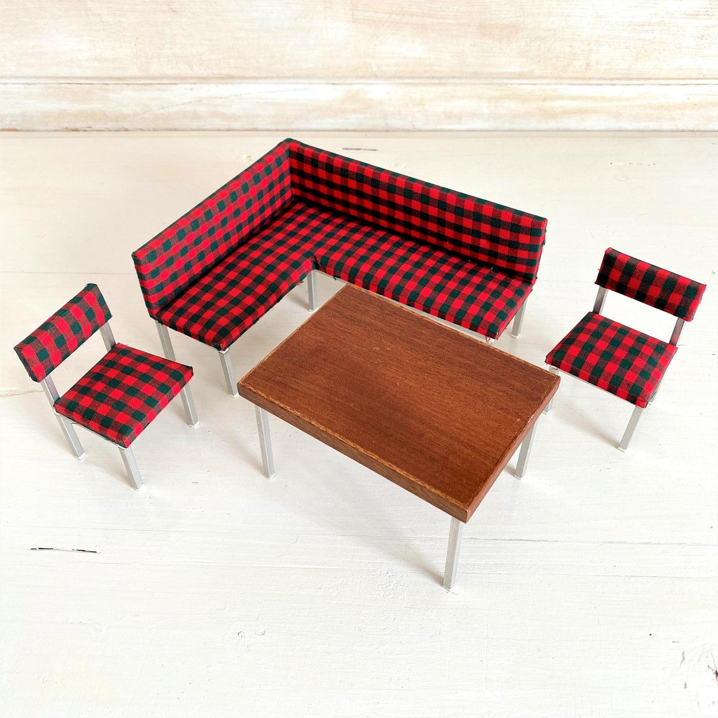 BODO HENNIG dollhouse furnitures dining set 70s-Sweet Antik