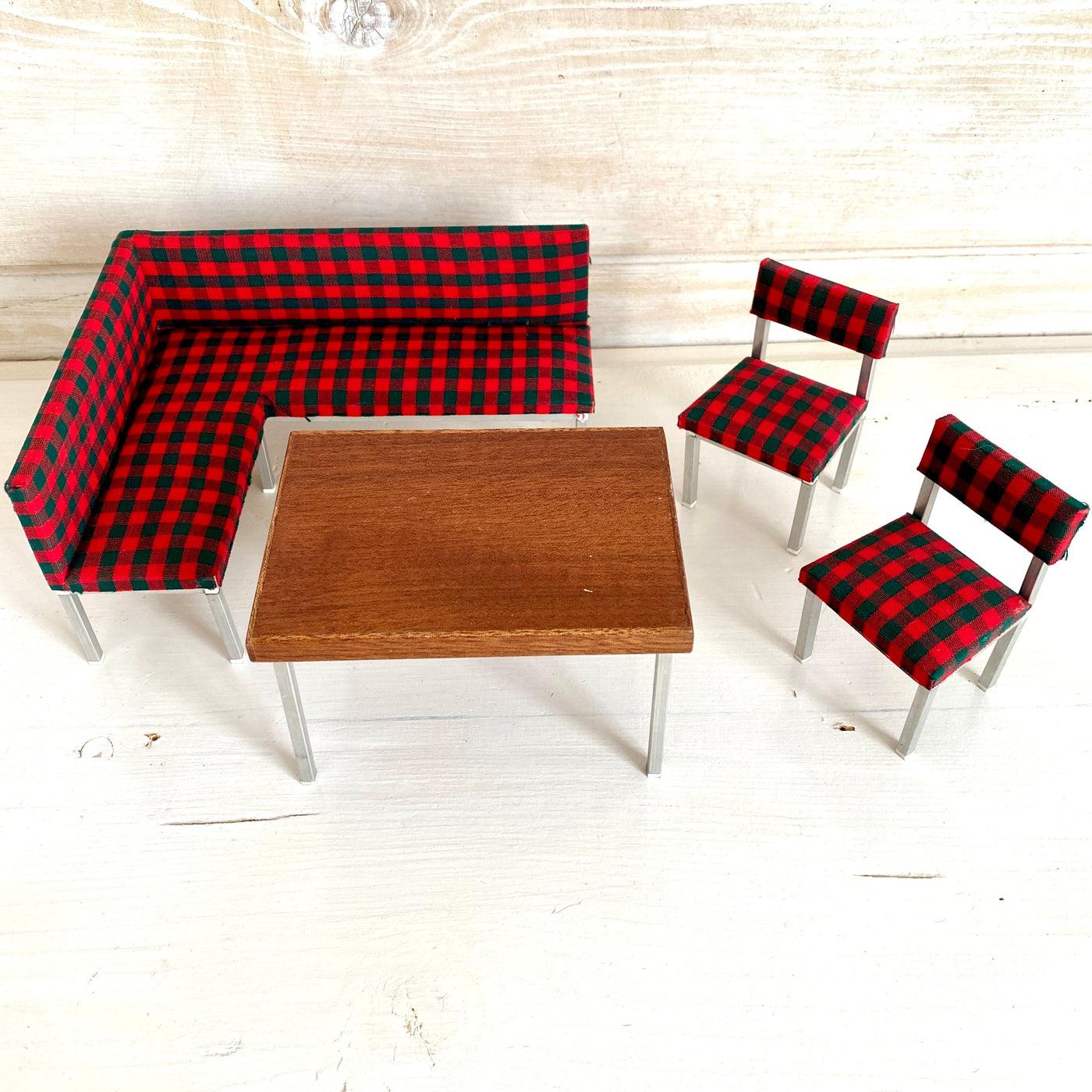 BODO HENNIG dollhouse furnitures dining set 70s-Sweet Antik