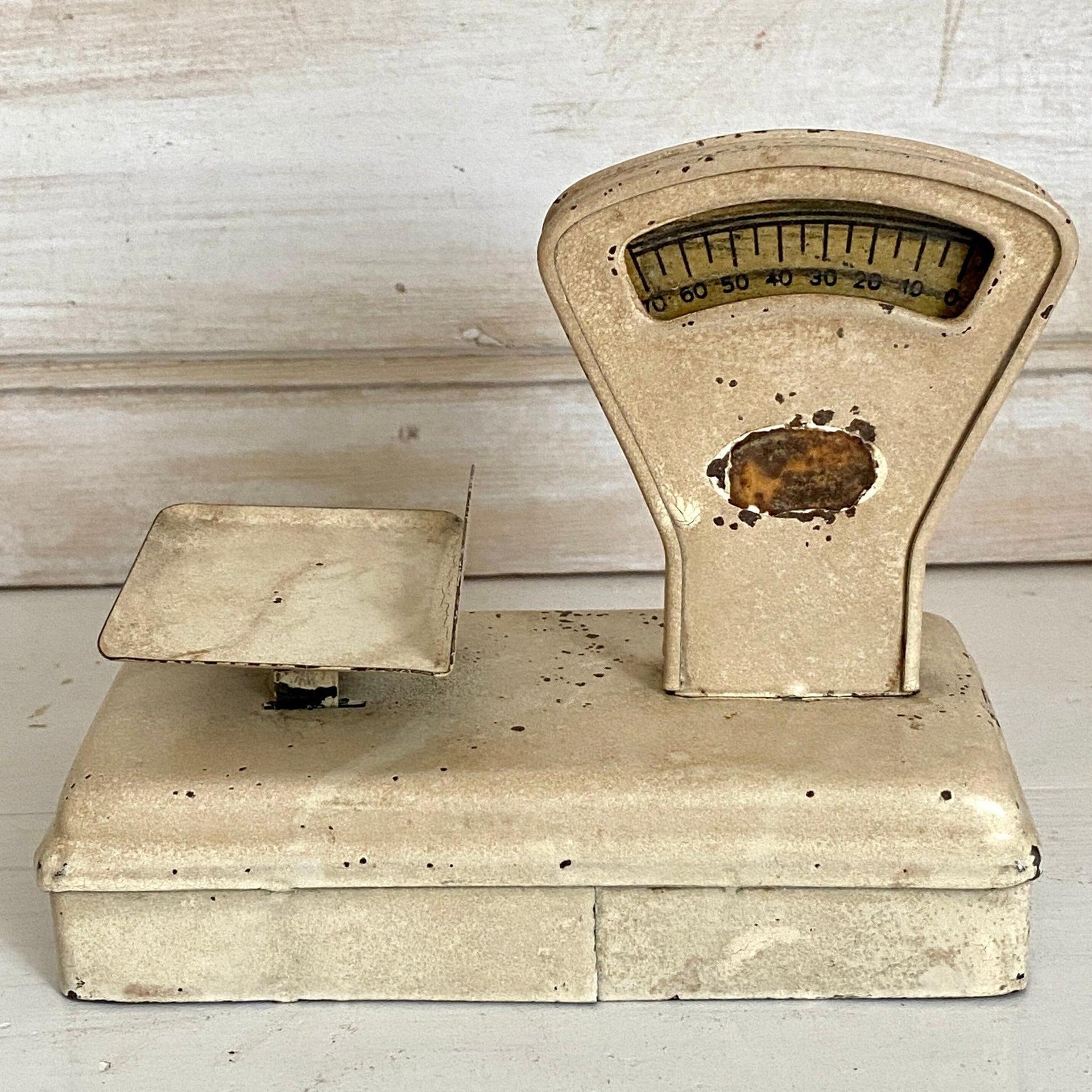 Blech Waage Spielzeug Efzet Kaufmannsladen Puppenhaus 30er
