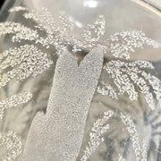 Dekanter Antik 19. Jh. Glas mundgeblasen Glasflasche Hirsch Jagd Motiv