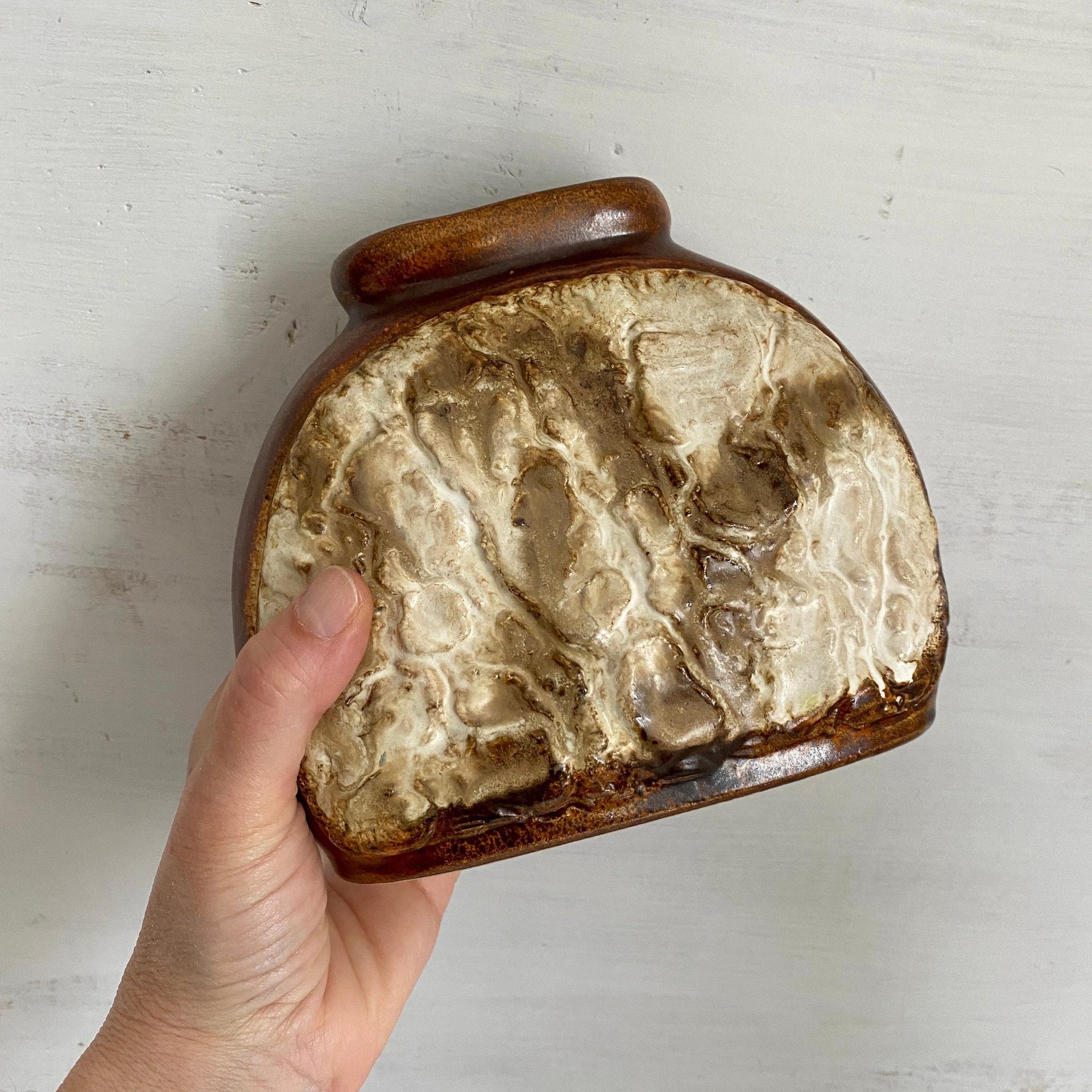 Dümler & Breiden Keramik Vase Mid-century 70er Fat Lava WGP