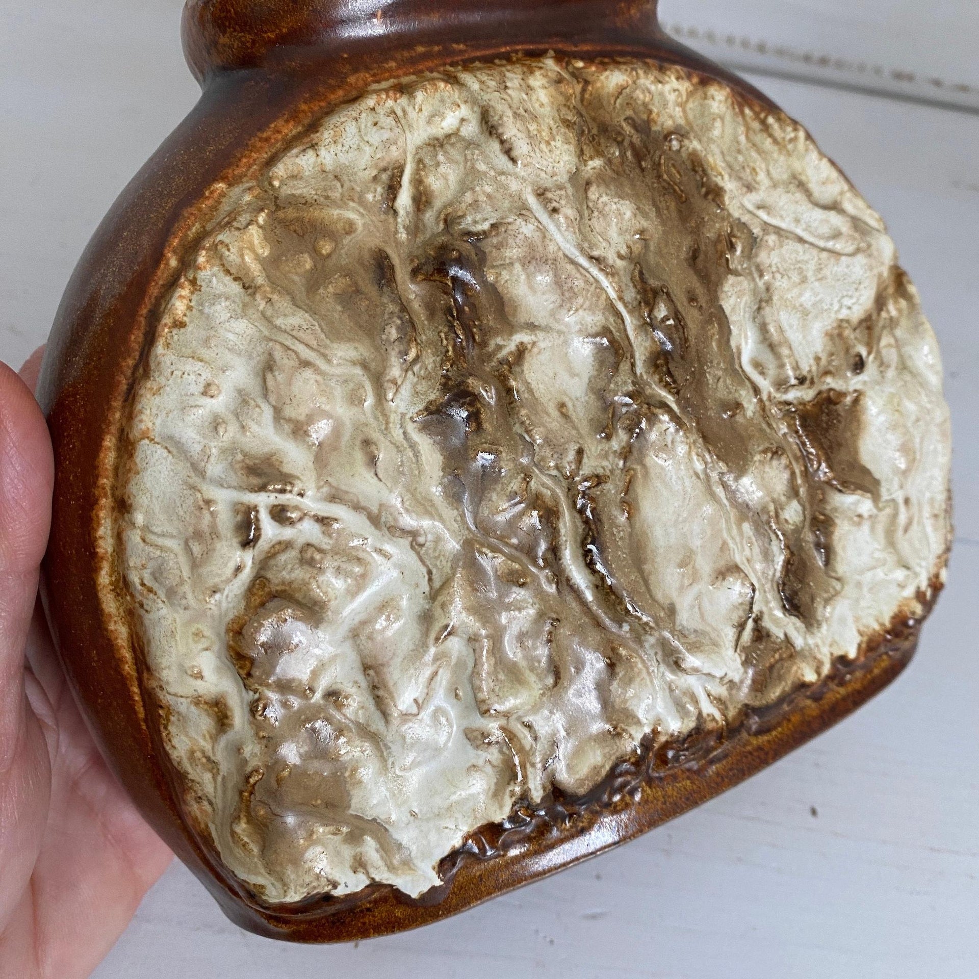 Dümler & Breiden Keramik Vase Mid-century 70er Fat Lava WGP