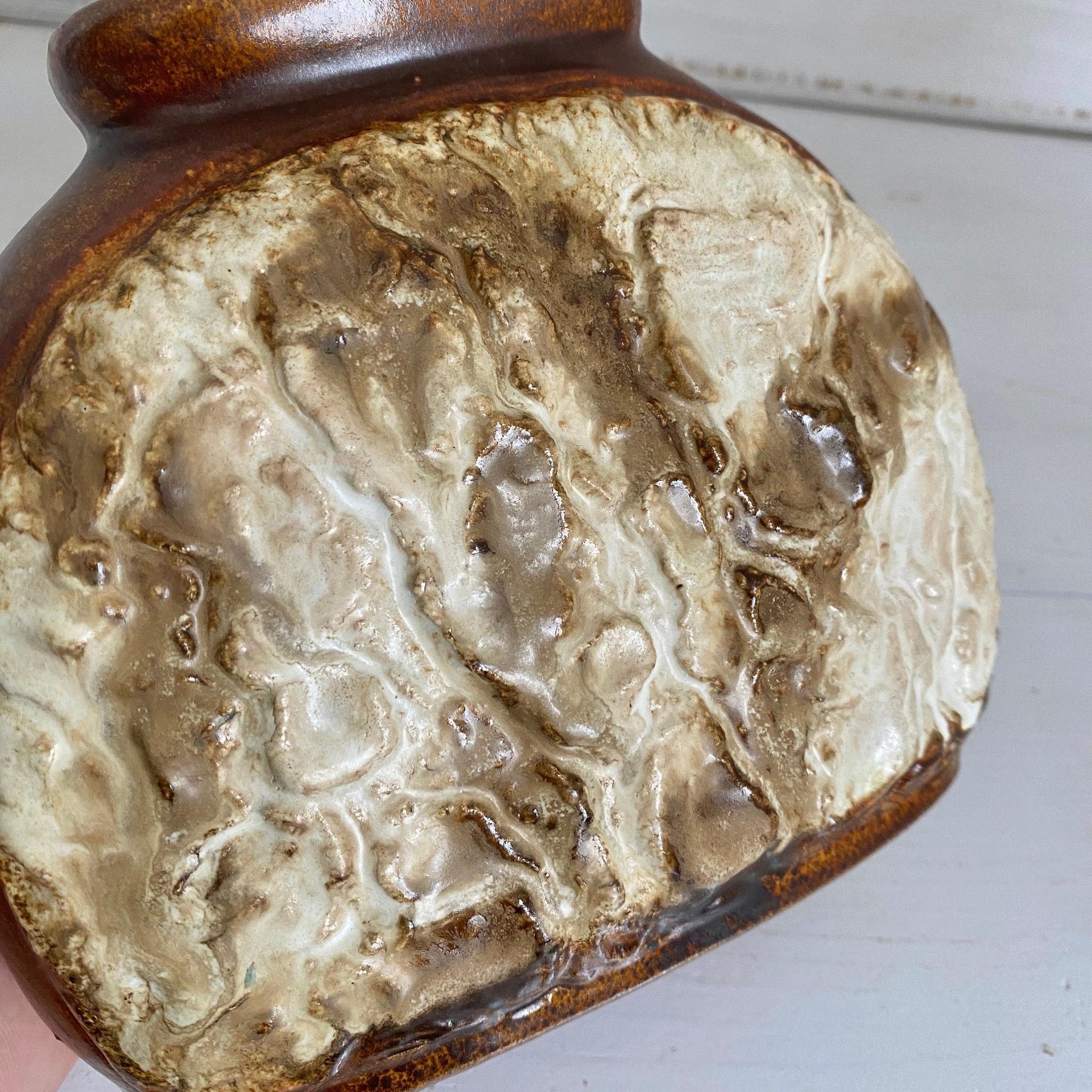 Dümler & Breiden Keramik Vase Mid-century 70er Fat Lava WGP