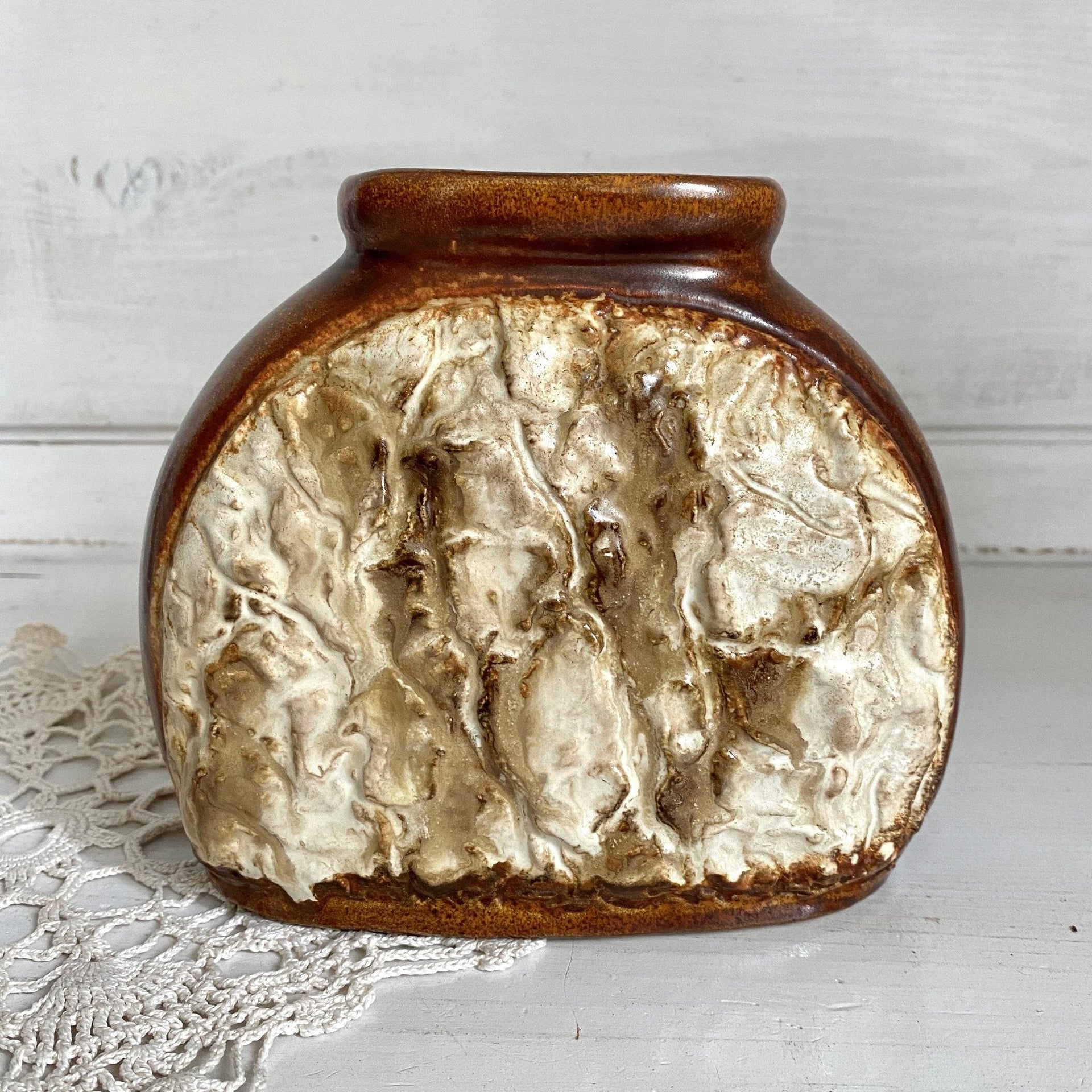 Dümler & Breiden Keramik Vase Mid-century 70er Fat Lava WGP