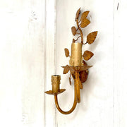 Florentiner Wandlampe Hans Kögl Stil 1970er