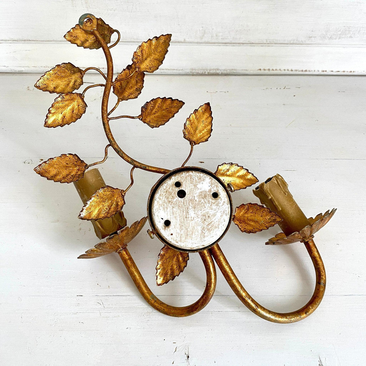 Florentiner Wandlampe Hans Kögl Stil 1970er