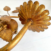 Florentiner Wandlampe Hans Kögl Stil 1970er