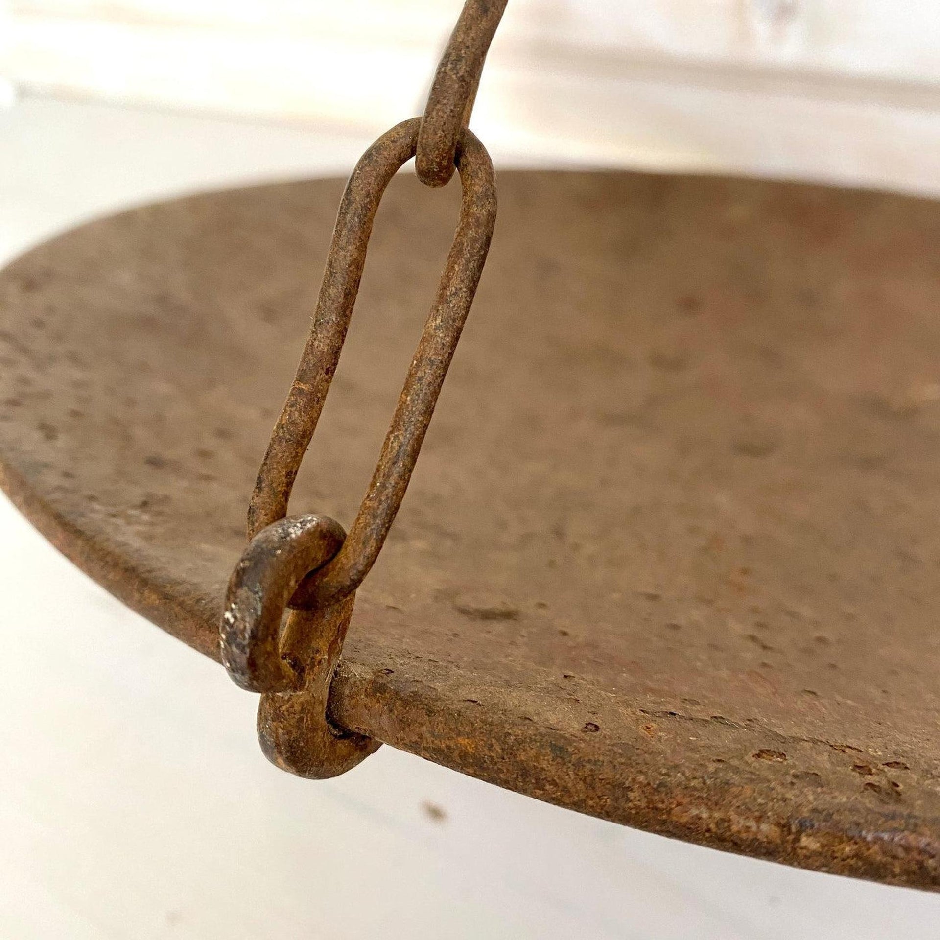 Hängewaage Balkenwaage Antik Eisen, 19. Jh.