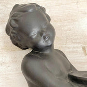 Kerzenständer Wormser Terra Sigillata Engel Wandfigur zum Aufhängen, 60er