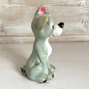 Vintage 50s Walt Disney TRAMP dog squeak rubber toy from Lady and the Tramp-Sweet Antik