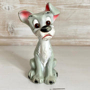 Vintage 50s Walt Disney TRAMP dog squeak rubber toy from Lady and the Tramp-Sweet Antik