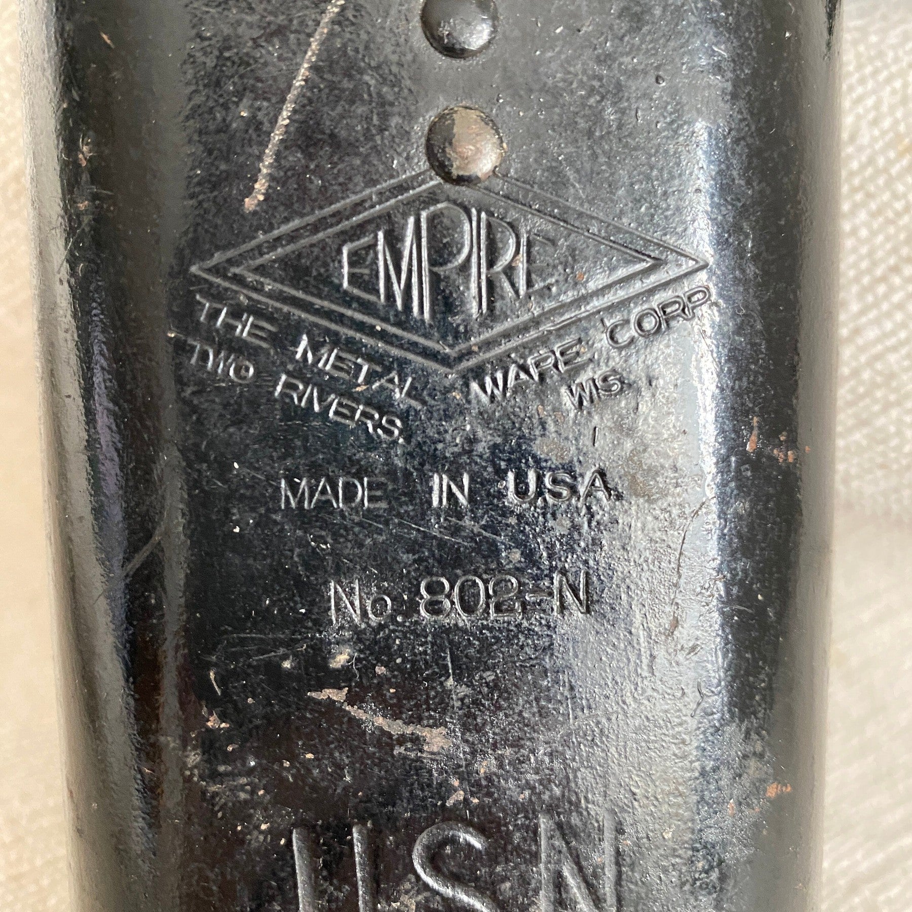 WWII US Navy headlamp Empire No. 802-N USN | SweetAntik