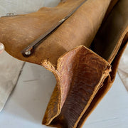 Alte Leder Schultasche um 1930 Schulranzen Aktentasche-SweetAntik