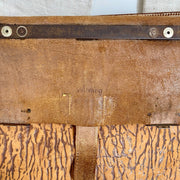 Alte Leder Schultasche um 1930 Schulranzen Aktentasche-SweetAntik
