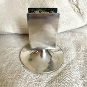 Art Deco WMF IKORA silverplate candleholder and matchbox holder-Sweet Antik