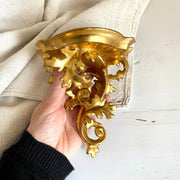 sweetantik-Antique Florentine rococo wall shelf carved gilt wood-Sweet Antik