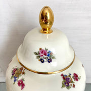 vintage-German porcelain lidded vase Hertel Jacob 1950s-Sweet Antik