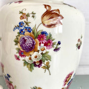 vintage-German porcelain lidded vase Hertel Jacob 1950s-Sweet Antik
