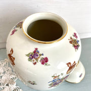 vintage-German porcelain lidded vase Hertel Jacob 1950s-Sweet Antik