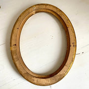 sweetantik-Vintage gilt wood oval frame-Sweet Antik