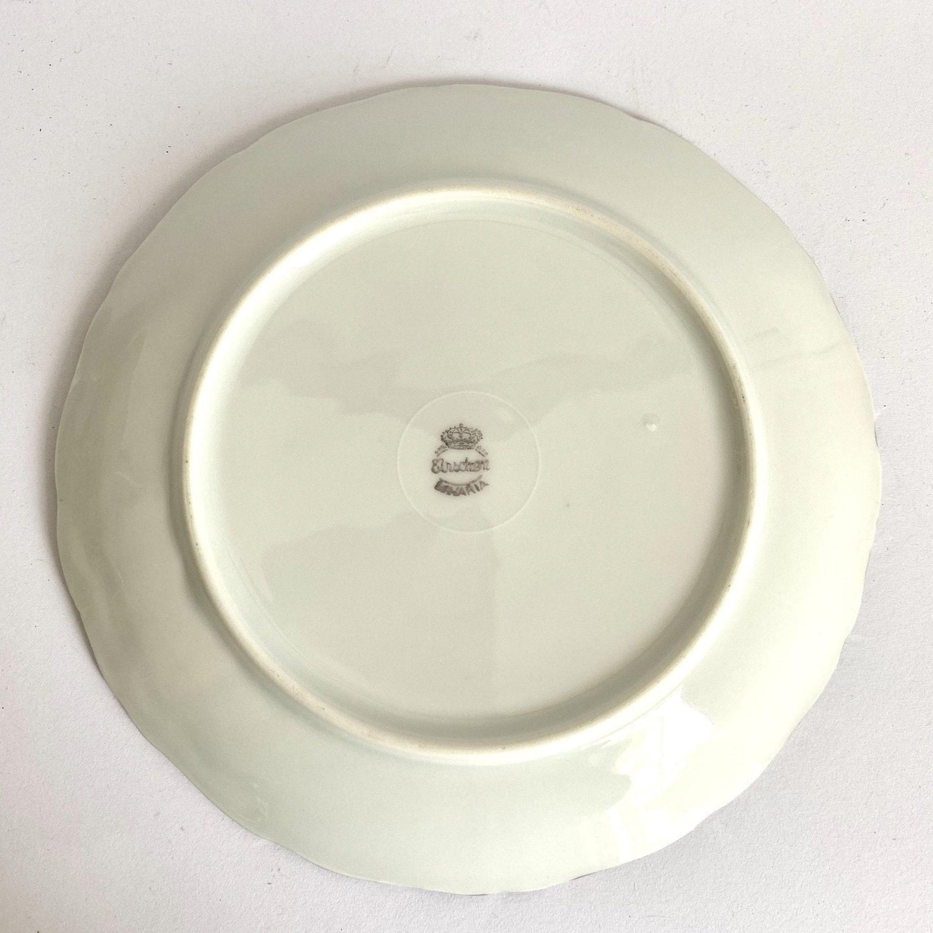 60er Dessert Teller Zierteller Tirschen Porzellan 7-tlg.