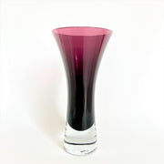 60er Glas Vase GRAL Glashütte