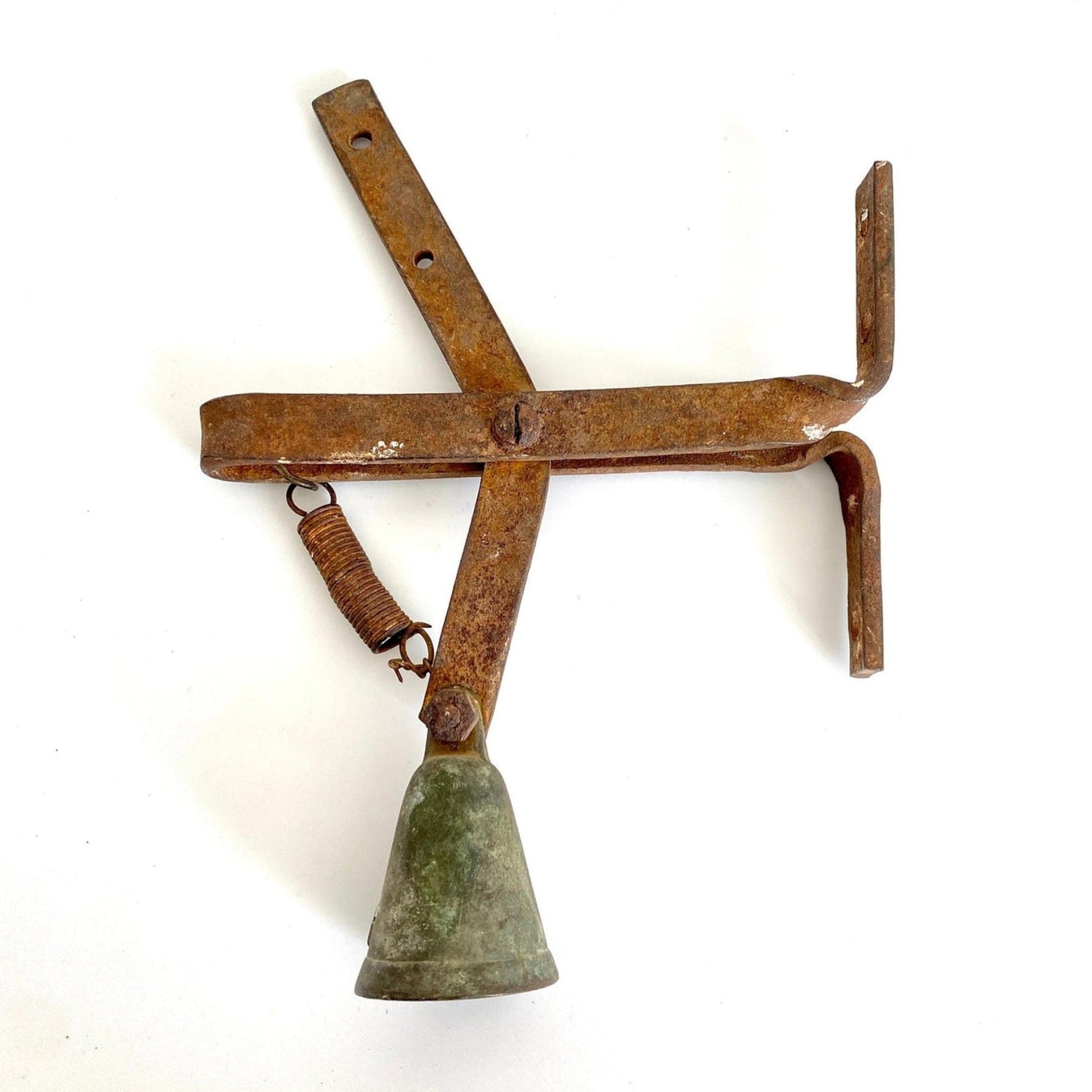 Antike Türglocke aus Bronze, 19. Jh.