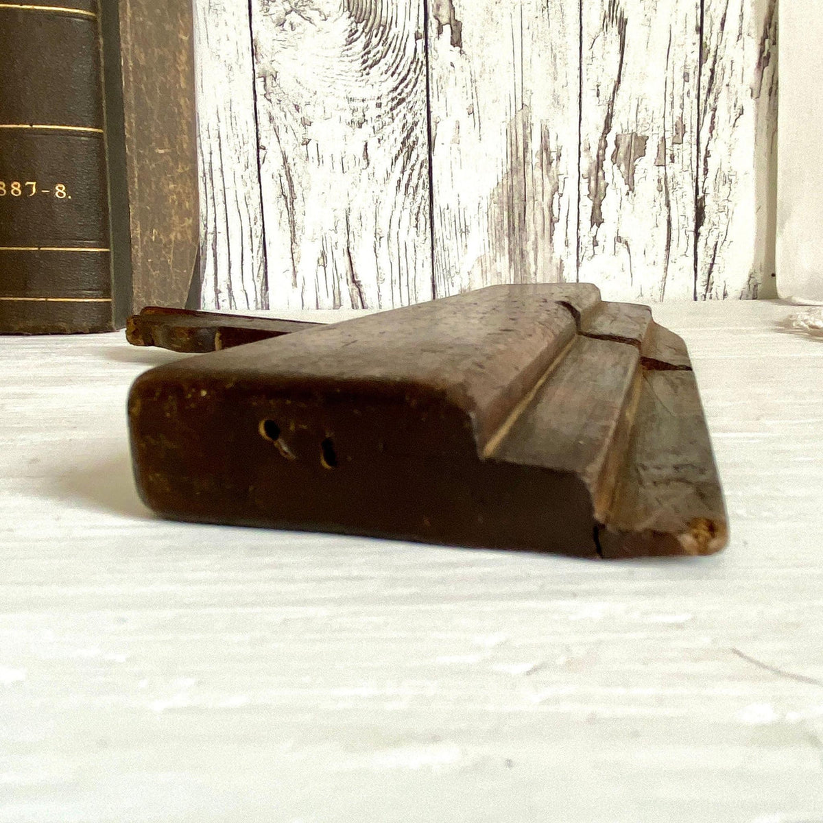 Antiker Profilhobel Handhobel aus Holz, 19. Jh.