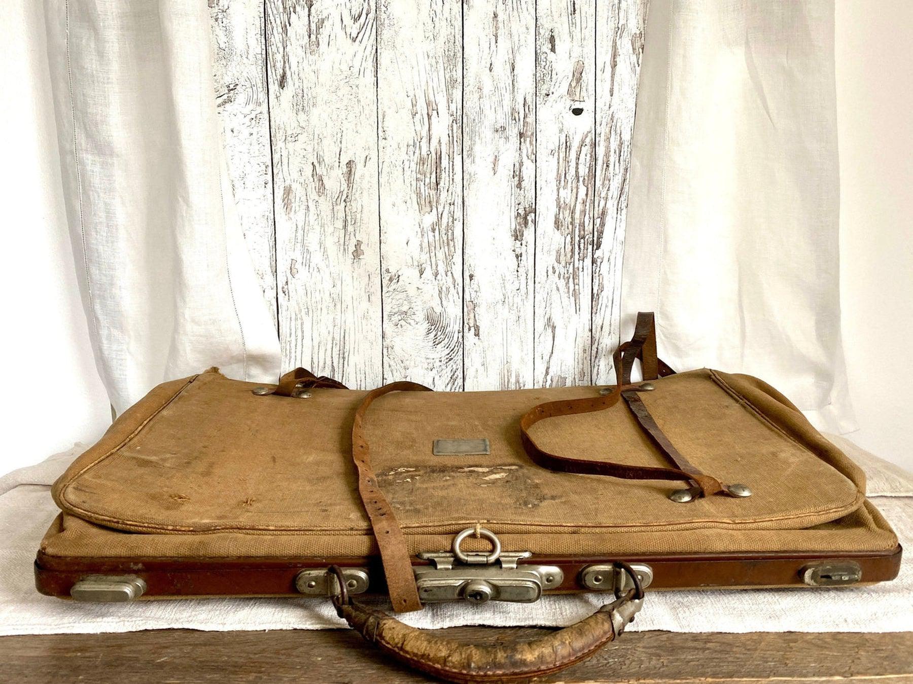 Canvas gladstone bag on sale