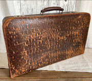 Antique leather suitcase, 1940s-vintage-luggage-SweetAntik