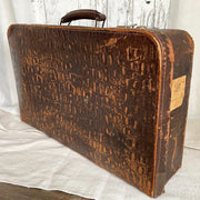 Antique leather suitcase, 1940s-vintage-luggage-SweetAntik