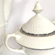 Art Deco Kaffeeservice Schumann Porzellan, um 1920