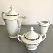Art Deco Kaffeeservice Schumann Porzellan, um 1920
