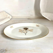 Rosenthal Schattenrose Fleischplatte Servierplatte oval cm 21x28