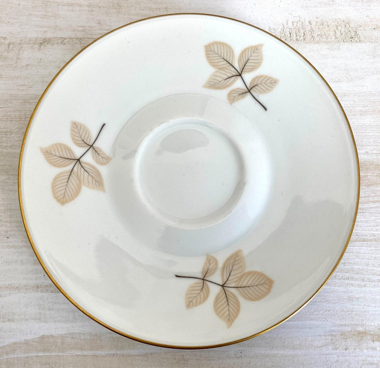 Rosenthal Schattenrose Untertasse für Teetasse Kaffeetasse