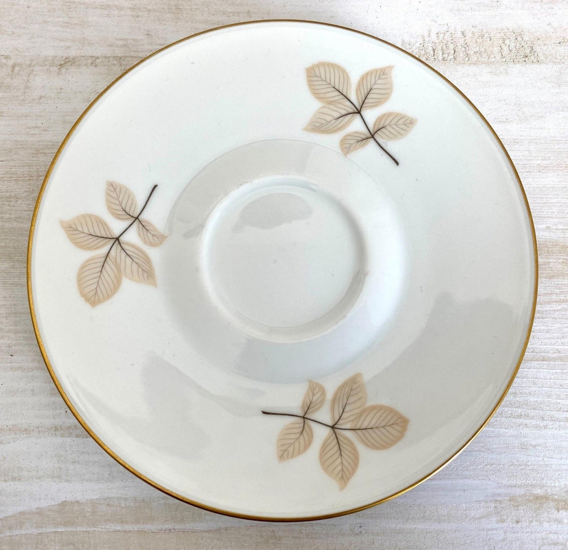 Rosenthal Schattenrose Untertasse für Teetasse Kaffeetasse