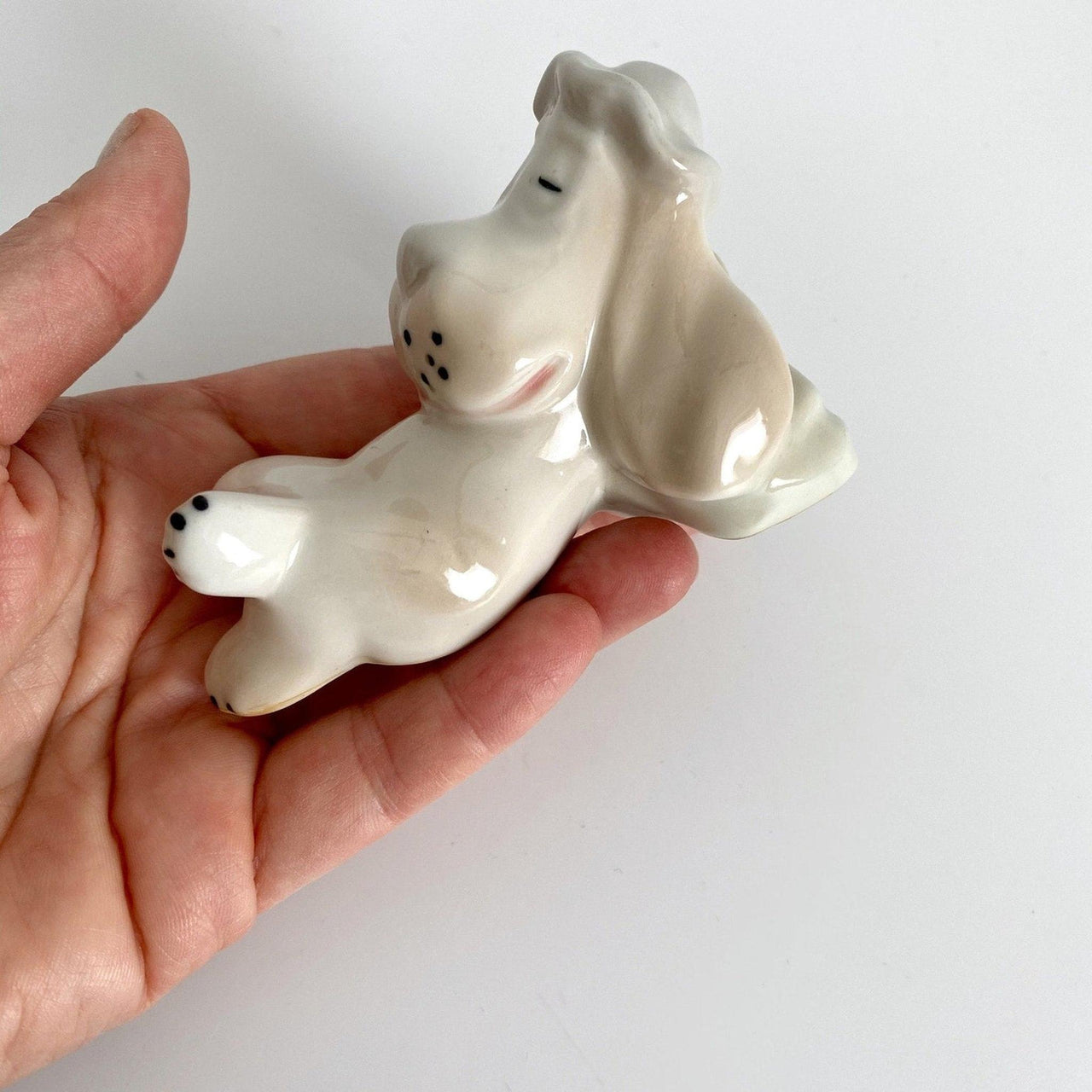 Sanbo Porzellan Figur Hund Vintage