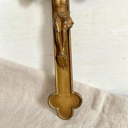 Sarg Kreuz Blech Vintage 50er Jahre