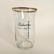 Vintage Ballantines whiskey glass set "Guide to Beginners", 1950s long drink tumblers-Sweet Antik