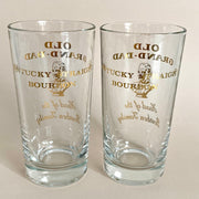 Whiskey Gläser Vintage Highball OLD GRAND DAD 60er