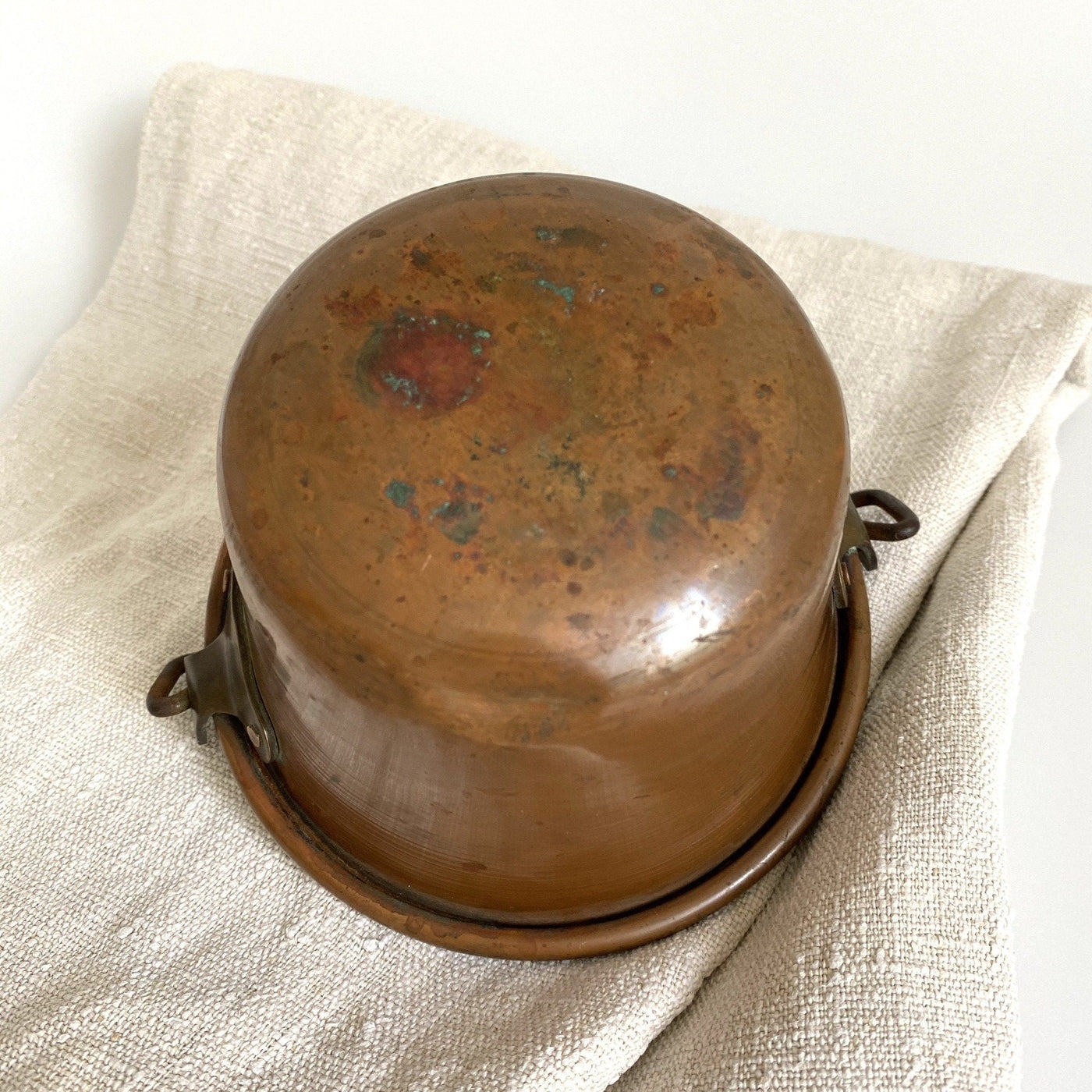 Antique copper pot-vintage-Copperware-SweetAntik