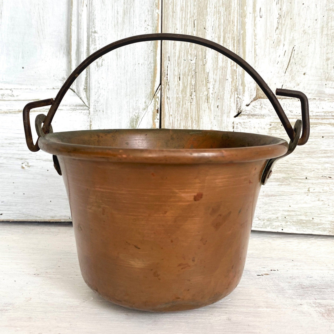 Antique copper pot-vintage-Copperware-SweetAntik