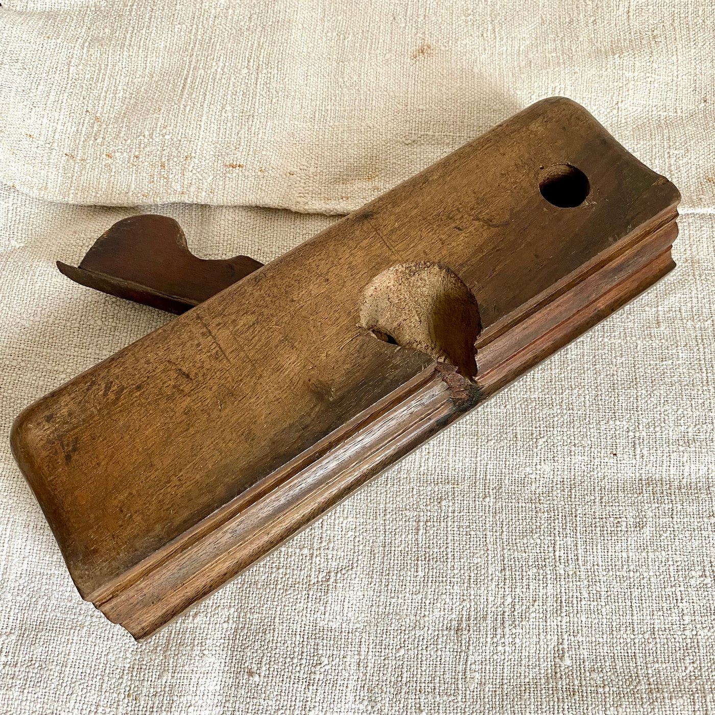 Antique moulding plane, 1800s-vintage-woodworking tool-SweetAntik