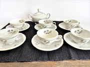 Art Deco porcelain tea set "U.S. Zone" Zeh Scherzer 1945-49-vintage-Coffee cups-SweetAntik